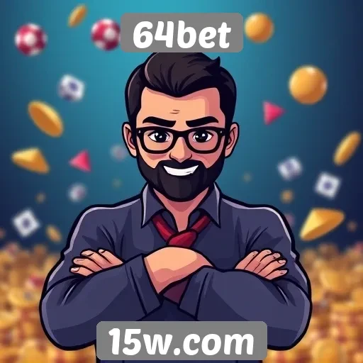 Plataforma 64bet aposta em responsabilidade no jogo